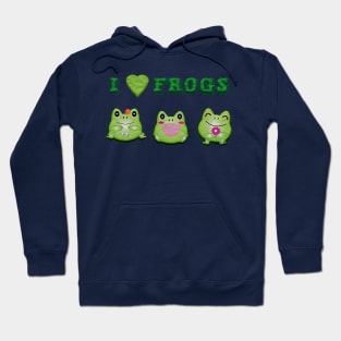 i love frogs Hoodie